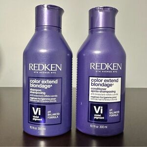 Redken Color Extend Blondage Shampoo & Conditioner Set 10.1 Fl oz New & Unused